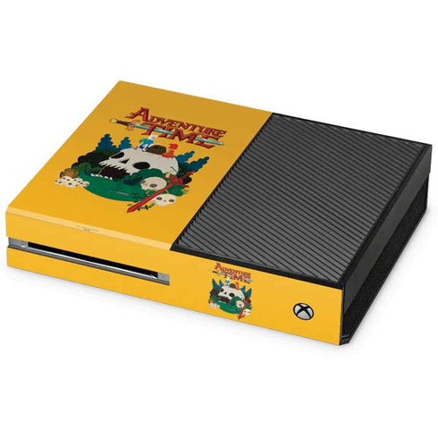 Adult Swim Adventure Time Cave Of Skulls Xbox One Console Skin
